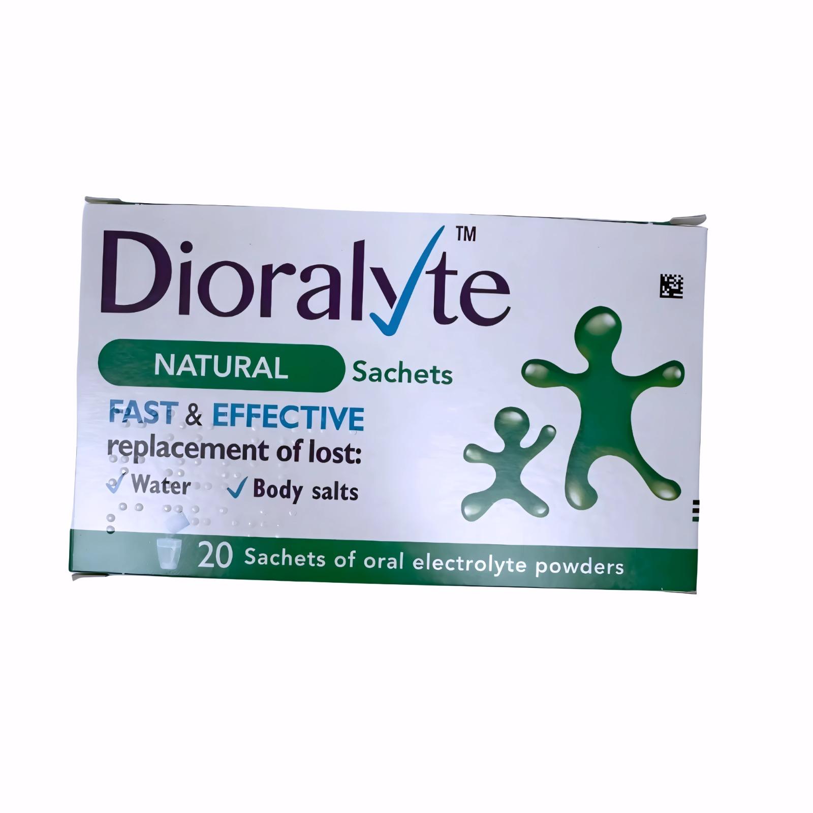 Dioralyte Natural – 20 Sachets